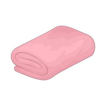 Towel illustration Stock Illustration