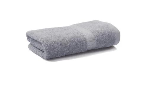 Towel, isolated on a white Stock Photos