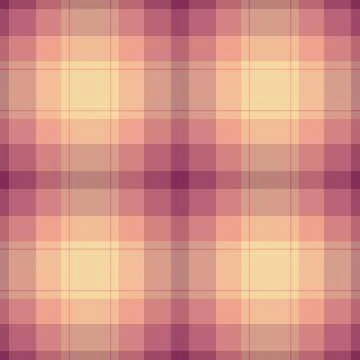 Towel plaid texture background, coat seamless check pattern. List vector ta.. Stock Illustration