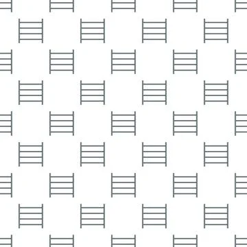 Towel rail rack seamless pattern background design 스톡 일러스트