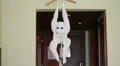 Towel in Shape of Monkey HD Footage