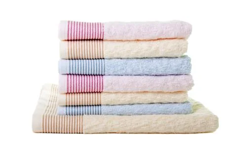 Towel stack Stock Photos