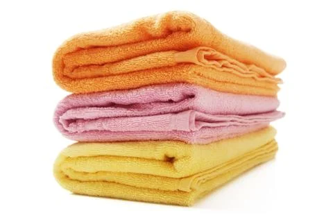 Towel stack Stock Photos
