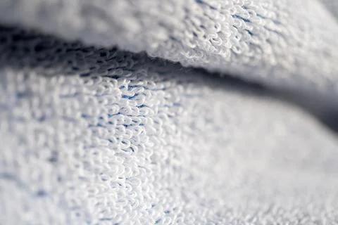 Towel texture closeup. Stock Photos