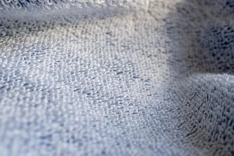 Towel texture closeup. Stock Photos