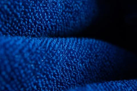 Towel texture closeup. Stock Photos