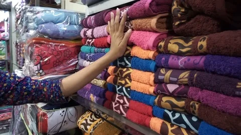 Towels Stock Footage 102083604