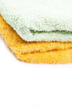 Towels isolated Stock-Fotos