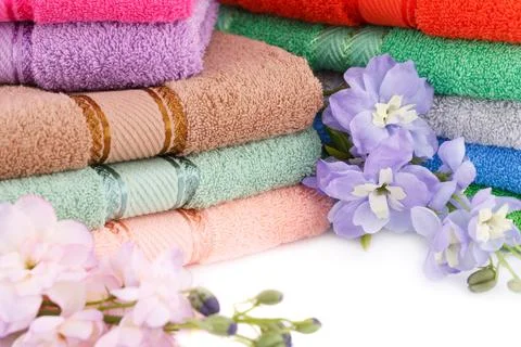 Towels Stock-Fotos