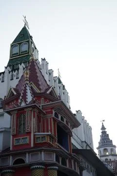 Tower against the sky Stock Photos