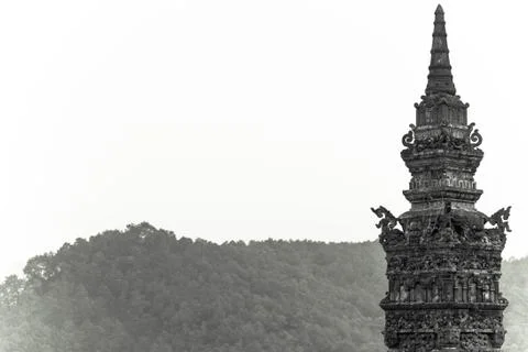 Tower of the ancient tomb. Stock Photos