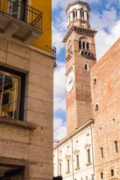 Tower and sky Stock Photos