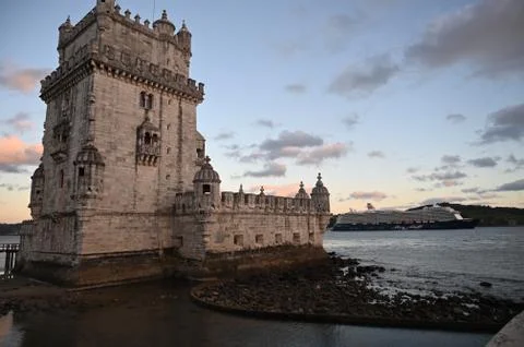 The Tower of Belem Stock Photos