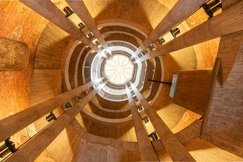 A tower in Berlin in Germany. Stock Photos