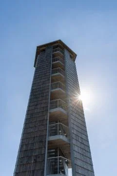Tower in Black Forest called Buchkopfturm in Oppenau Maisach, Baden Wuerttemb Stock Photos