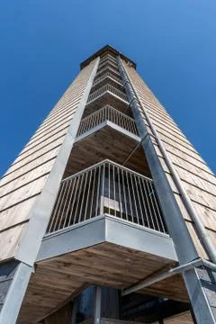 Tower in Black Forest called Buchkopfturm in Oppenau Maisach, Baden Wuerttemb Stock Photos