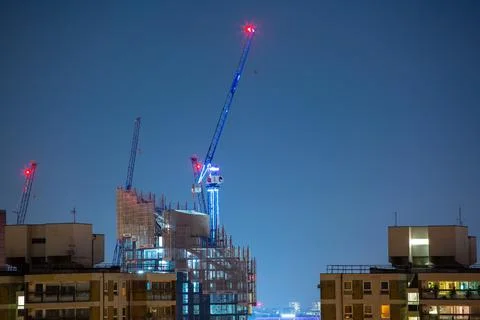 Tower block construction 写真素材