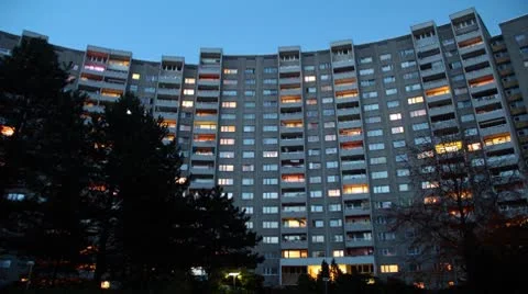 Tower Block - Variant 2 Stock Footage 8952402