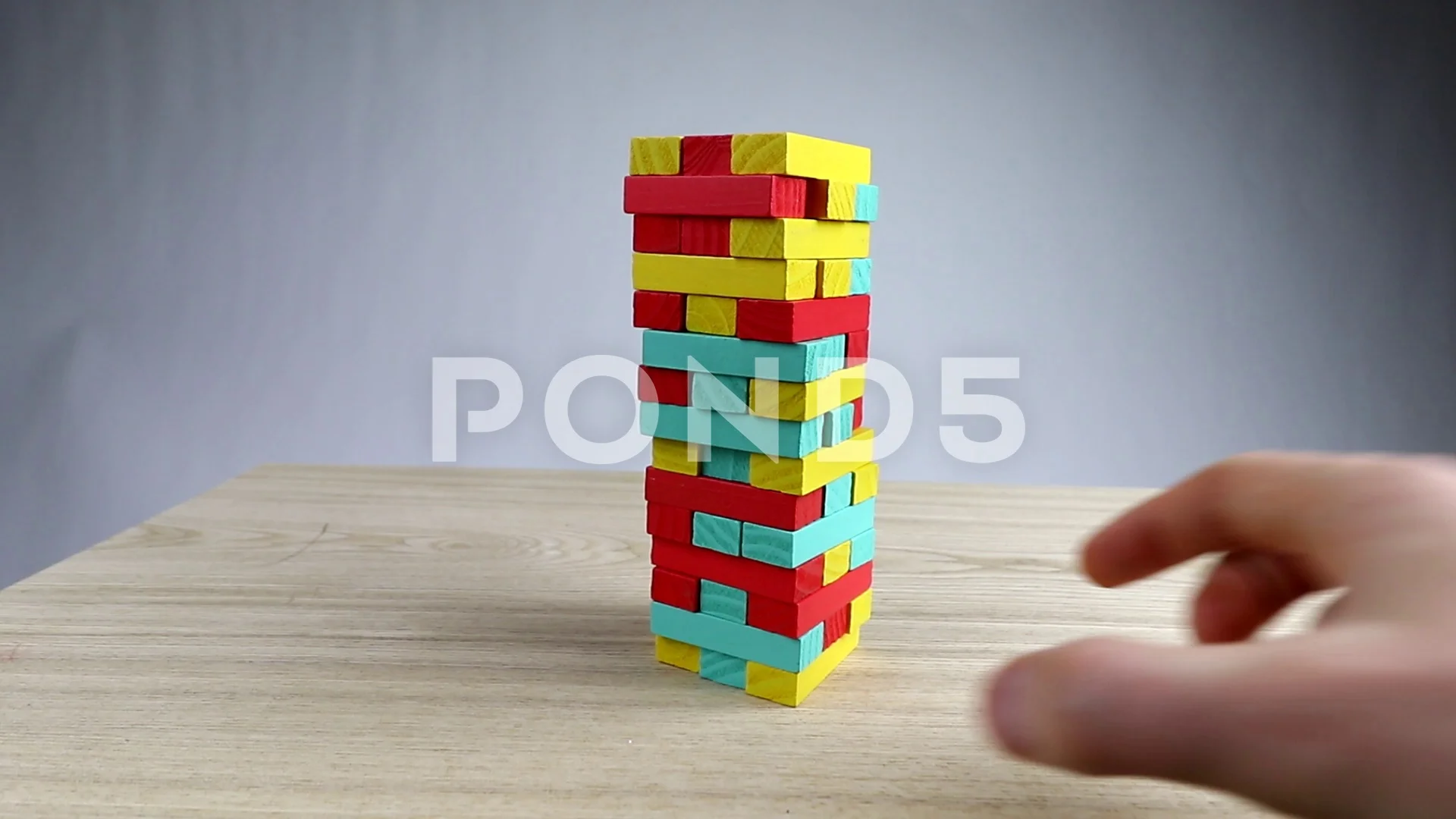 Jenga National Parks Theme Wooden Block Game