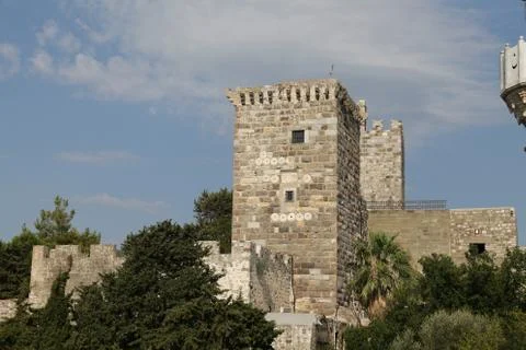 Tower of Bodrum Castle Stock Photos