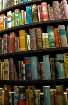 Tower with books Foto stock