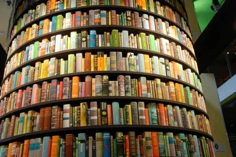 Tower with books Foto stock