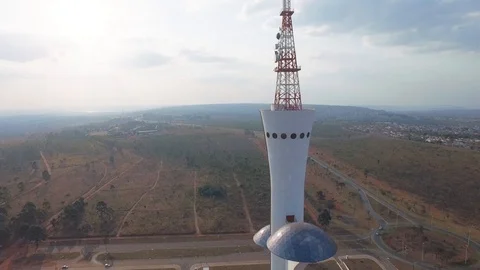 Tower Brasilia Landscape Video stock 102269044