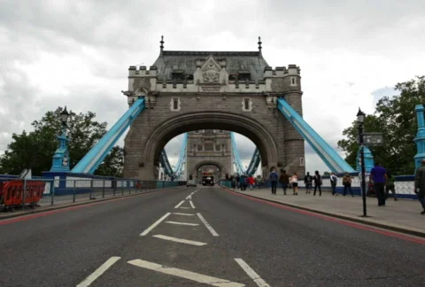 Tower Bridge 06 SD Stock Footage 827464