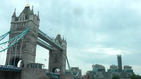 Tower Bridge with Dove Stock Footage 52519465