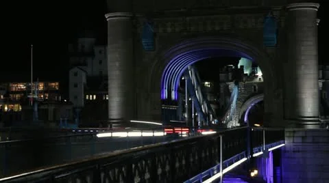 Tower Bridge Stock Footage 22200493