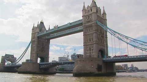 Tower Bridge Stock Footage 63150685