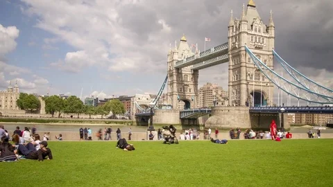 Tower Bridge Stock Footage 85234025