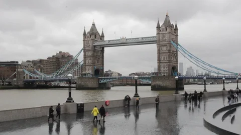 Tower Bridge 库存影片 130067331