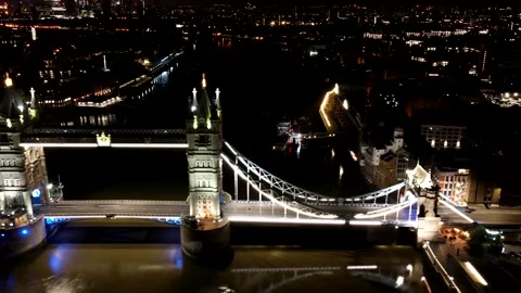 Tower Bridge Hyperlapse Stock Footage 147896608
