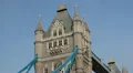 Tower Bridge in London, England, Thames River, Boat, Ship HD Footage