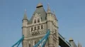 Tower Bridge in London, England, Thames River, Boat, Ship HD Footage