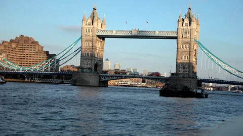Tower bridge - london Stock Footage 36035807