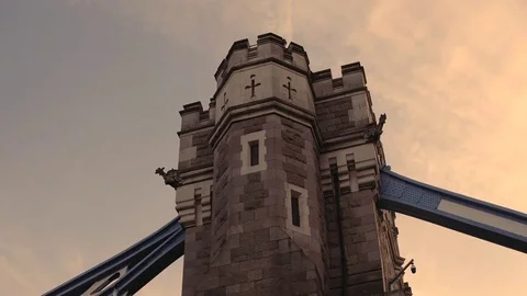 Tower Bridge, London Stock Footage 72715825