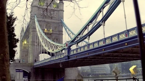 Tower Bridge, London Stock Footage 72749533