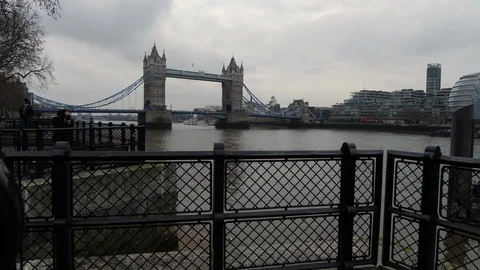Tower Bridge London Stock Footage 119377956