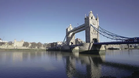 Tower Bridge London Stock Footage