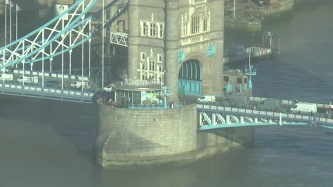 Tower Bridge London Stock Footage 172161823