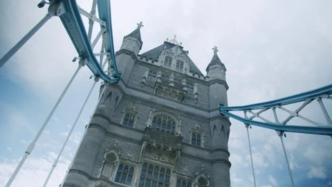 Tower Bridge London Stock Footage 245810900