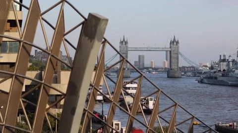 Tower Bridge, London Stock Footage 292911790