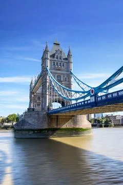 Tower Bridge over the River Thames, London, UK, England Foto stock