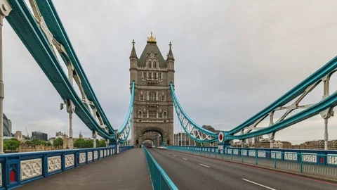 Tower Bridge Street Lapse 스톡 동영상 82631249