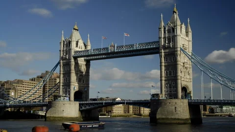 Tower bridge timelapse Stock-Footage 255176791
