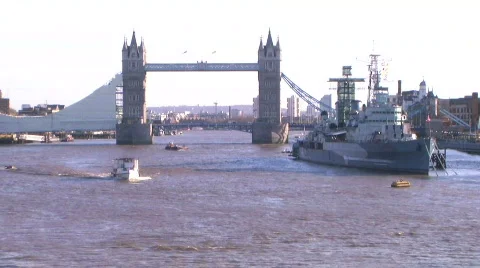 Tower Bridge2 Stockbeeldmateriaal 588512