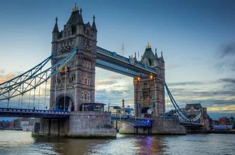 Tower brige Stock Photos