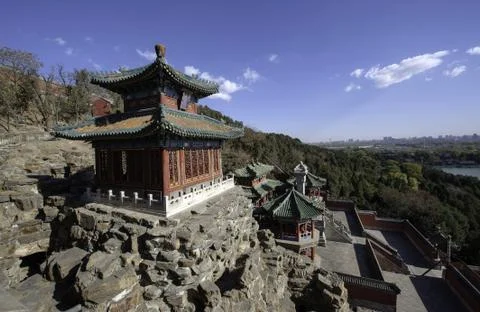 Tower of Buddhist Incense Stock Photos